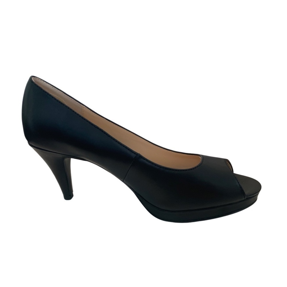 Jenn Ardor Open-toed Heels Black Size 8M - Picture 2 of 3